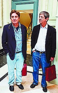 Luis García Montero y Jesús García Sánchez