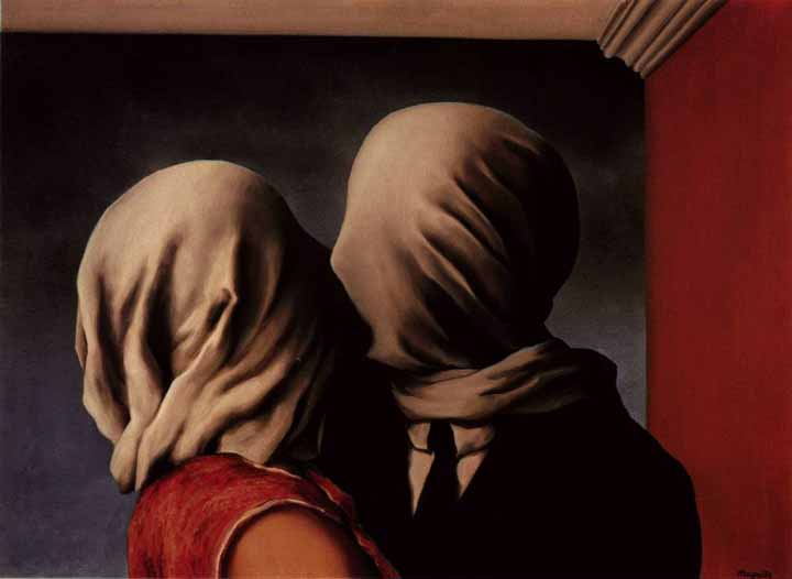 Magritte: Los amantes